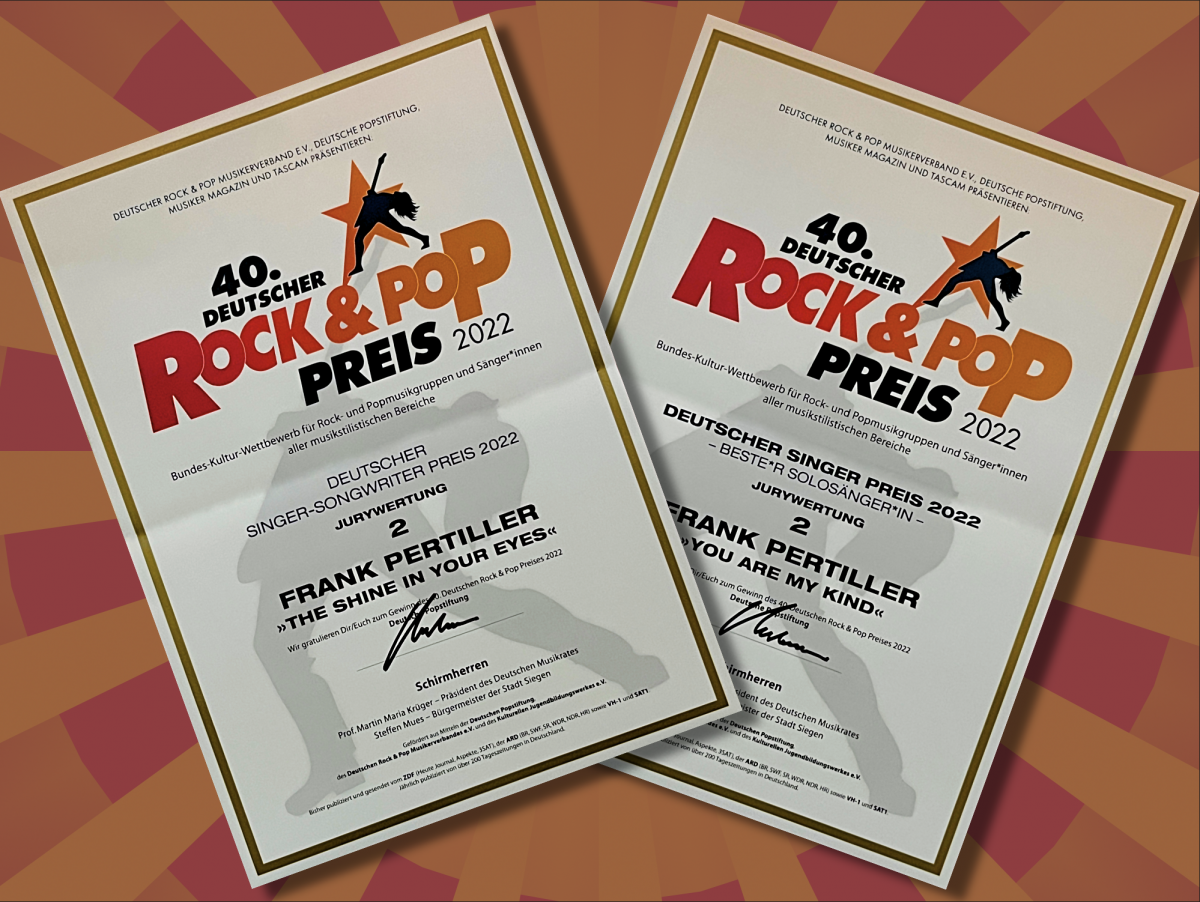 Deutscher Rock & Pop Preis 2022