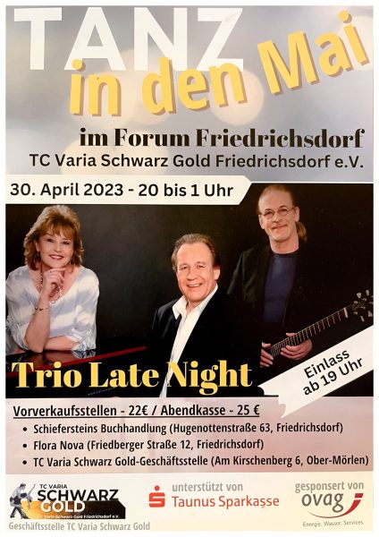 Tanz in den Mai Trio Late Night